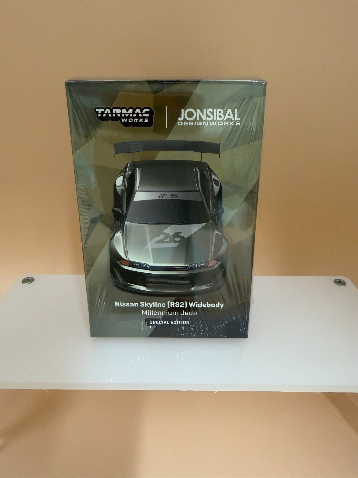Tarmac Works 1/64 日産スカイライン R32 ワイドボディ JONSIBAL Millennium Jade TAS2026 T64G-061-MJ（新品未開封）