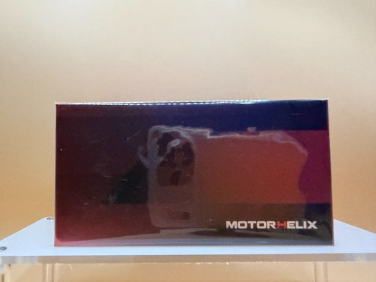 MotorHelix 1/64 日産スカイライン GT-R R34 V-Spec II ベイサイドブルー カーボンボンネット M63450（新品未開封）