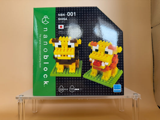 nanoblock シーサー NBK-001 220ピース 阿吽1対（新品未開封）